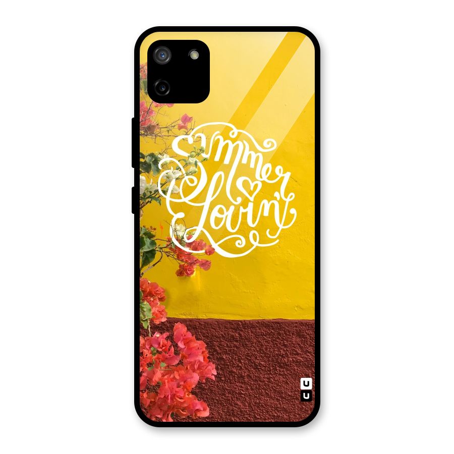 Summer Lovin Glass Back Case for Realme C11
