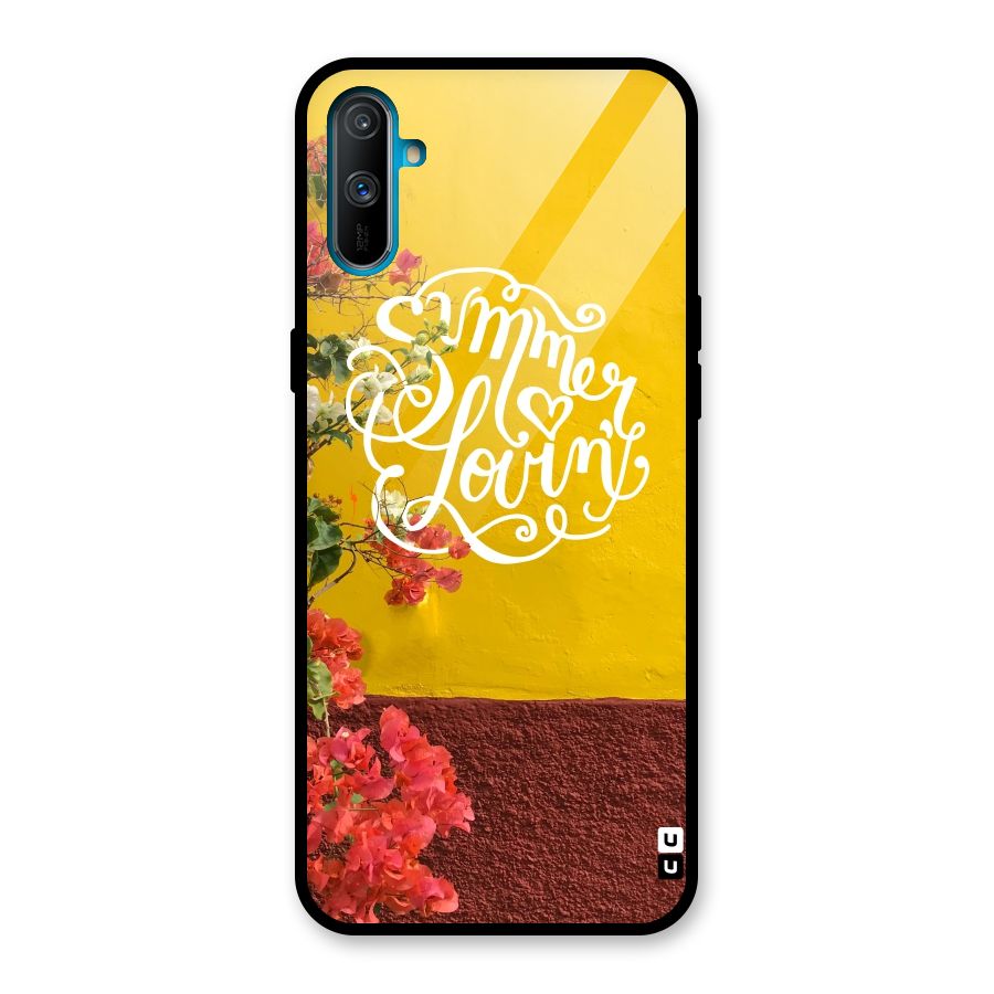 Summer Lovin Glass Back Case for Realme C3