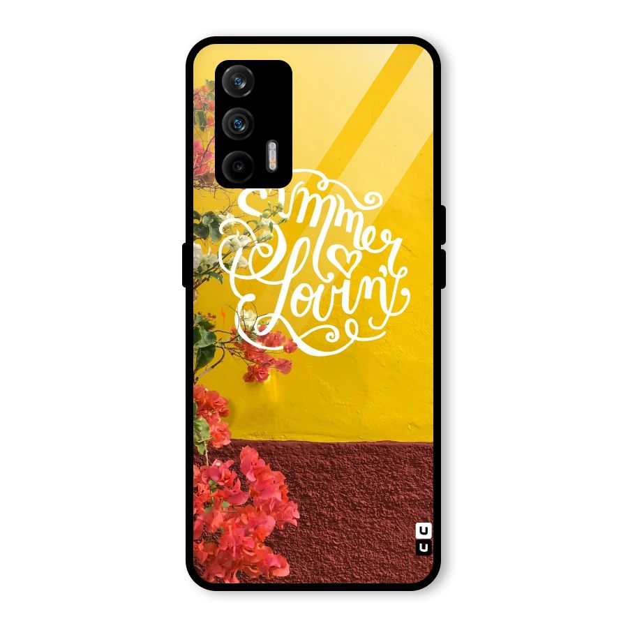 Summer Lovin Glass Back Case for Realme GT 5G