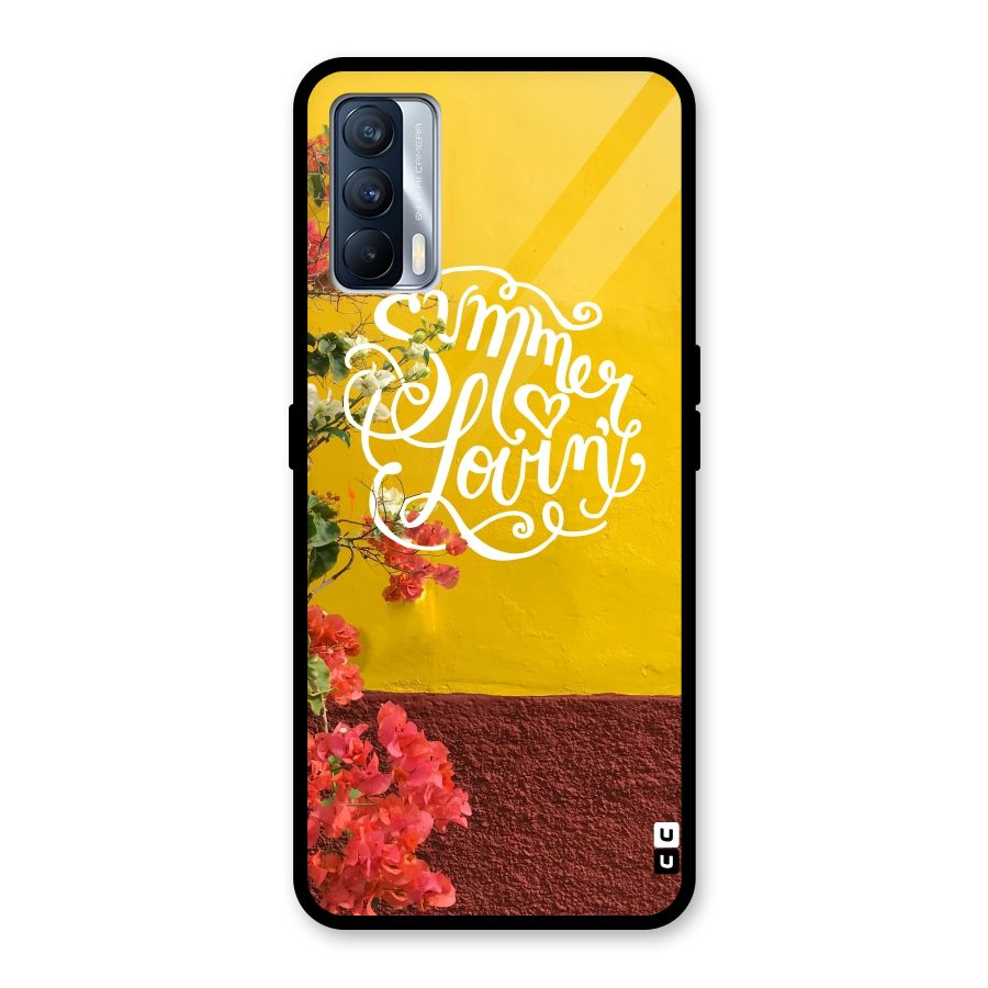 Summer Lovin Glass Back Case for Realme X7