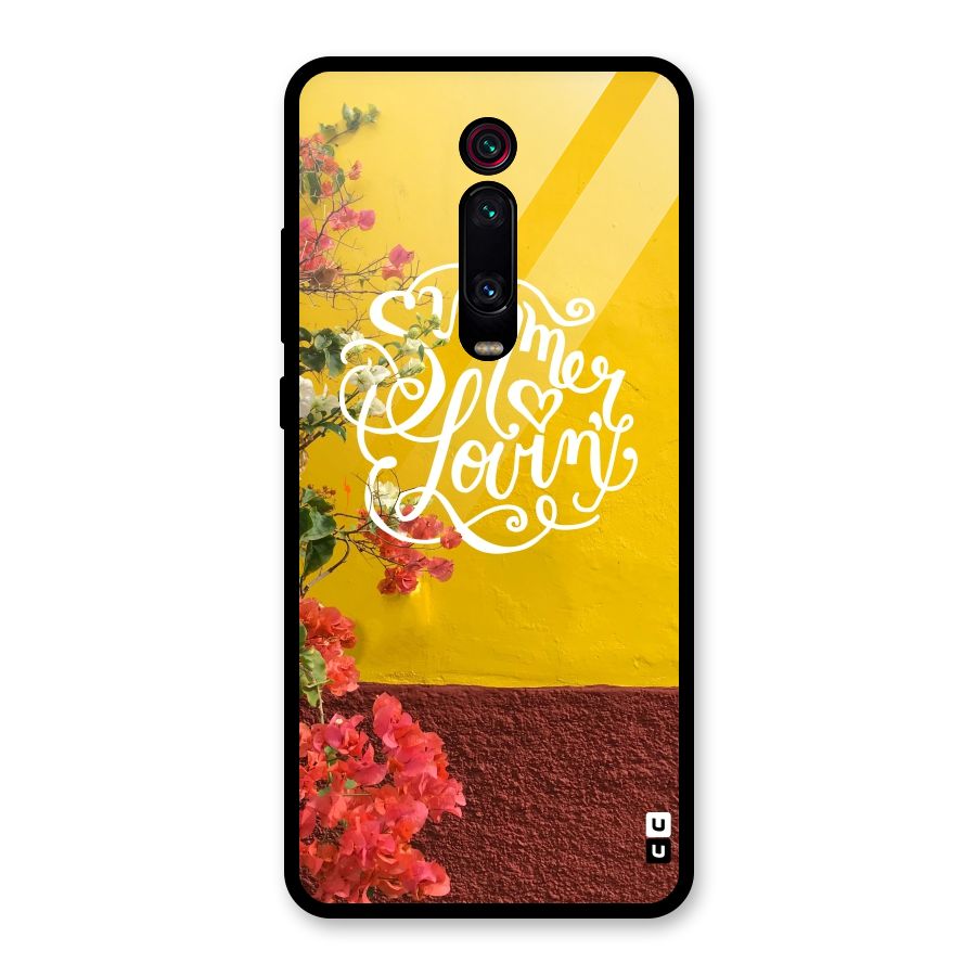 Summer Lovin Glass Back Case for Redmi K20