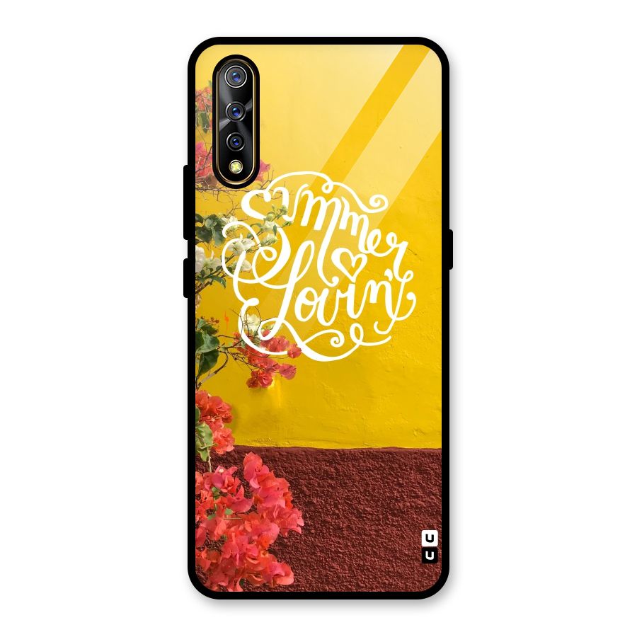 Summer Lovin Glass Back Case for Vivo S1