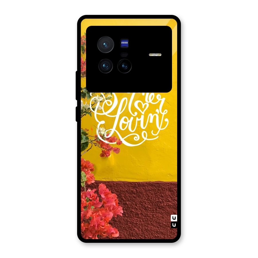 Summer Lovin Glass Back Case for Vivo X80