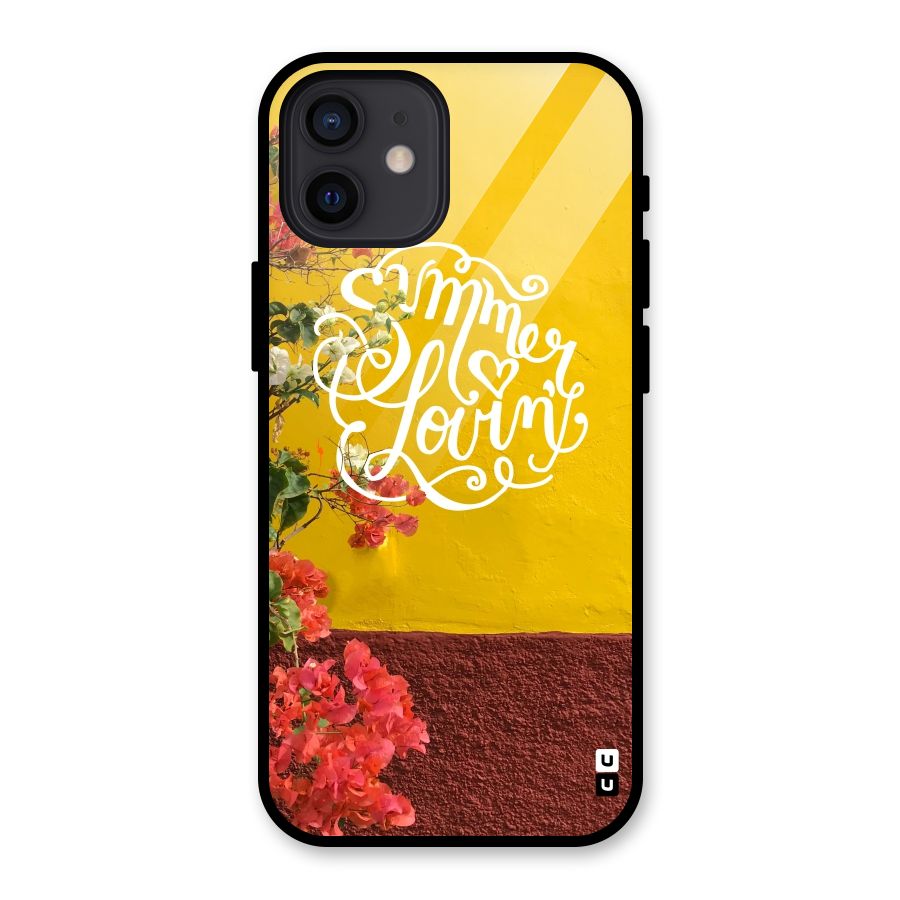 Summer Lovin Glass Back Case for iPhone 12