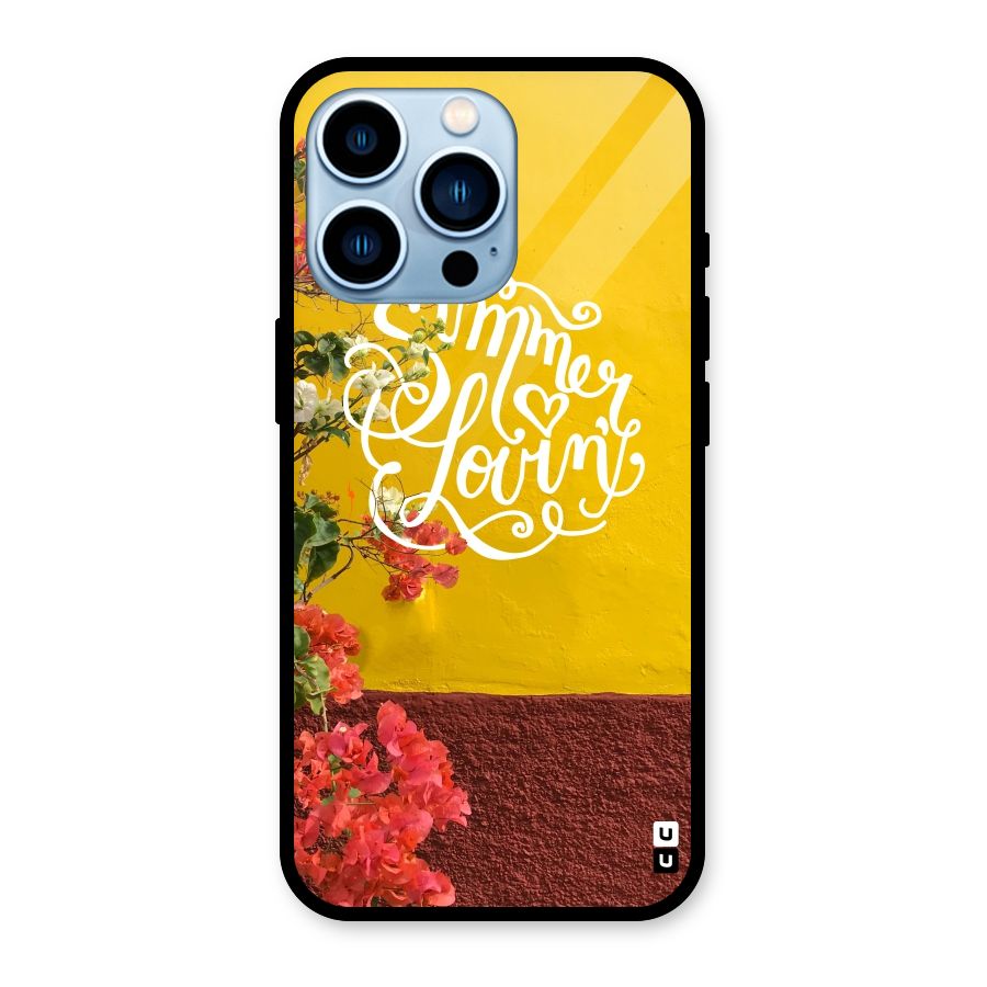 Summer Lovin Glass Back Case for iPhone 13 Pro