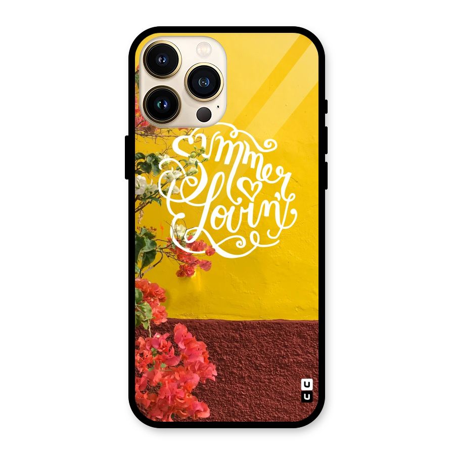 Summer Lovin Glass Back Case for iPhone 13 Pro Max