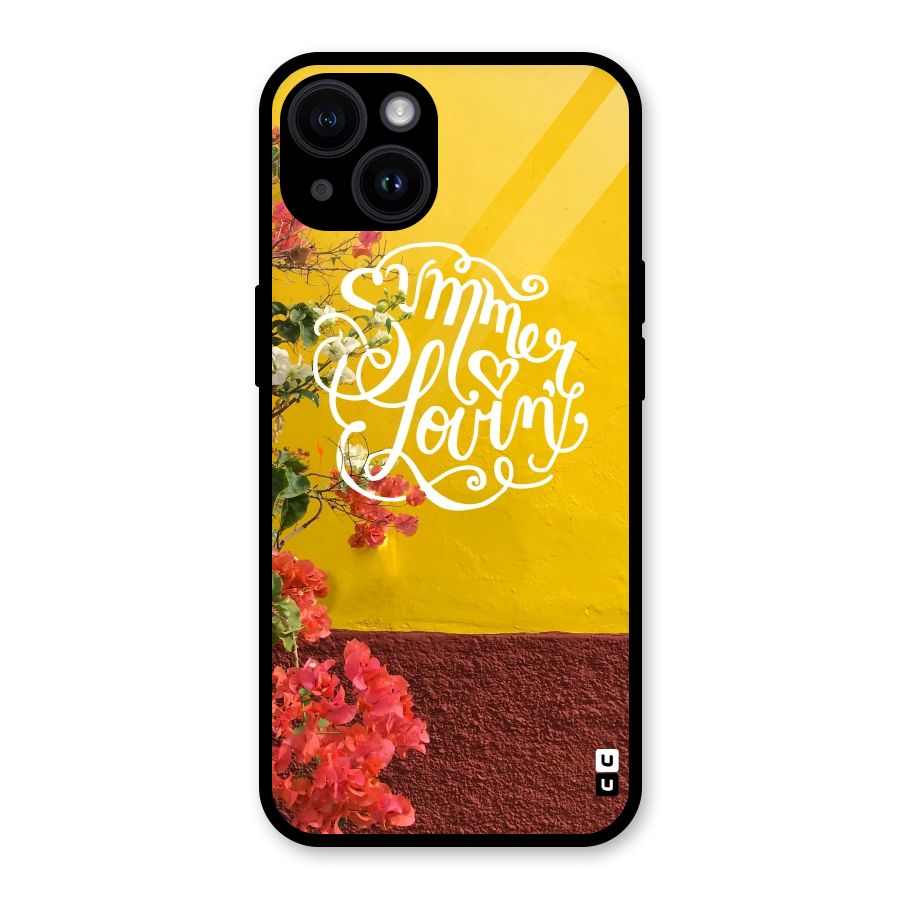 Summer Lovin Glass Back Case for iPhone 14