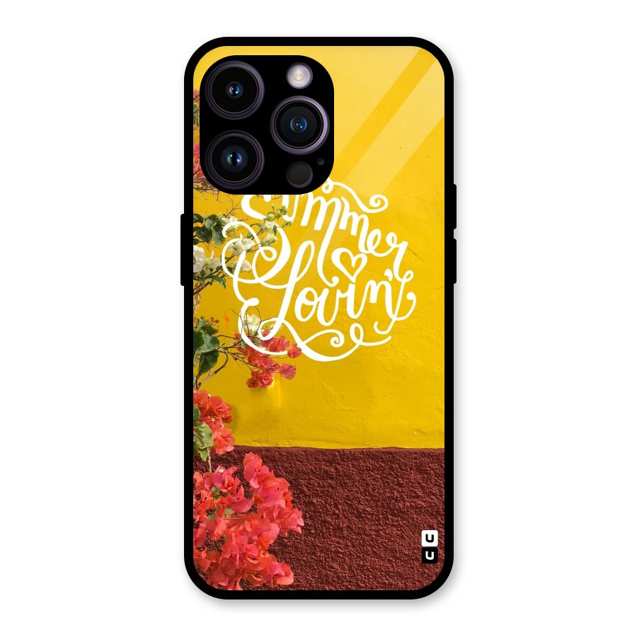 Summer Lovin Glass Back Case for iPhone 14 Pro Max