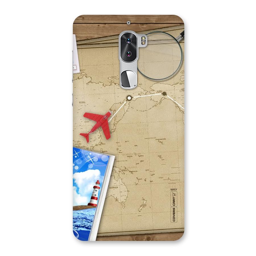 Summer Travel Back Case for Coolpad Cool 1