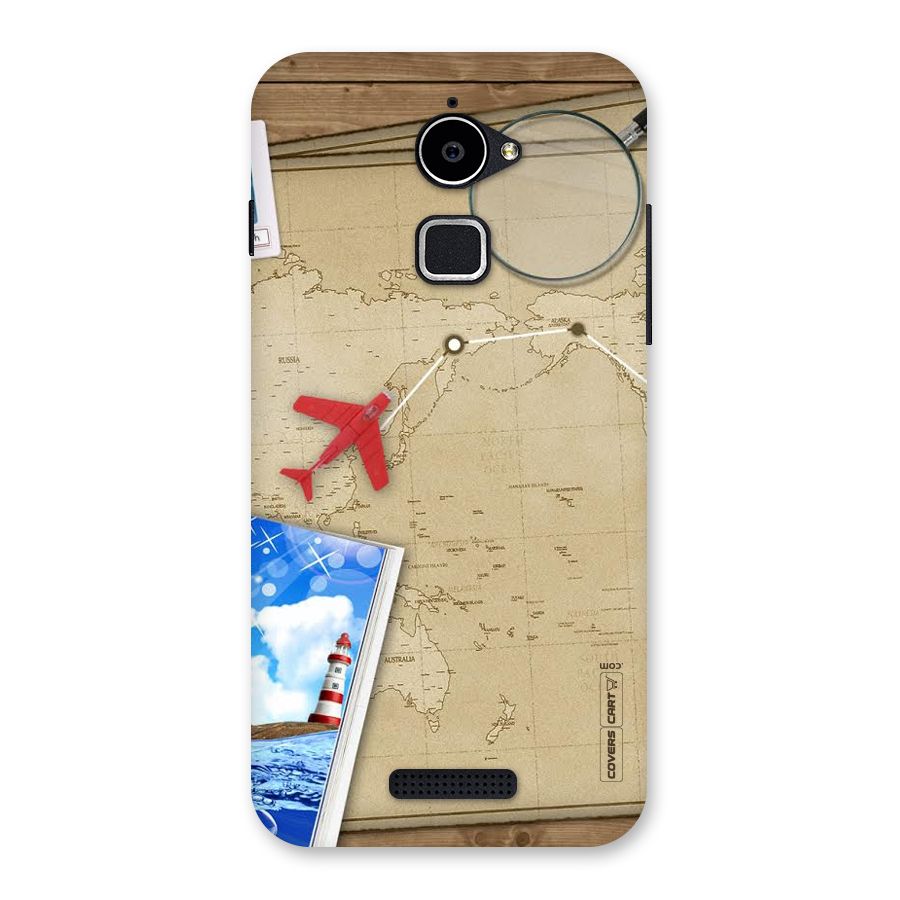 Summer Travel Back Case for Coolpad Note 3 Lite