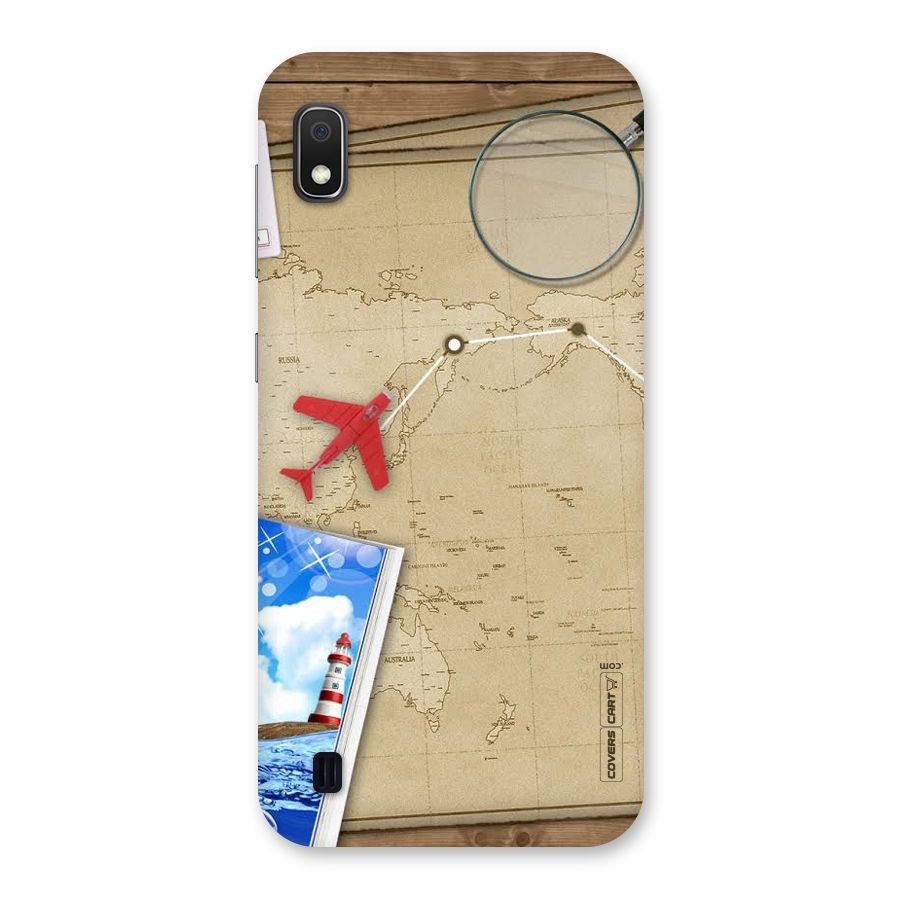 Summer Travel Back Case for Galaxy A10