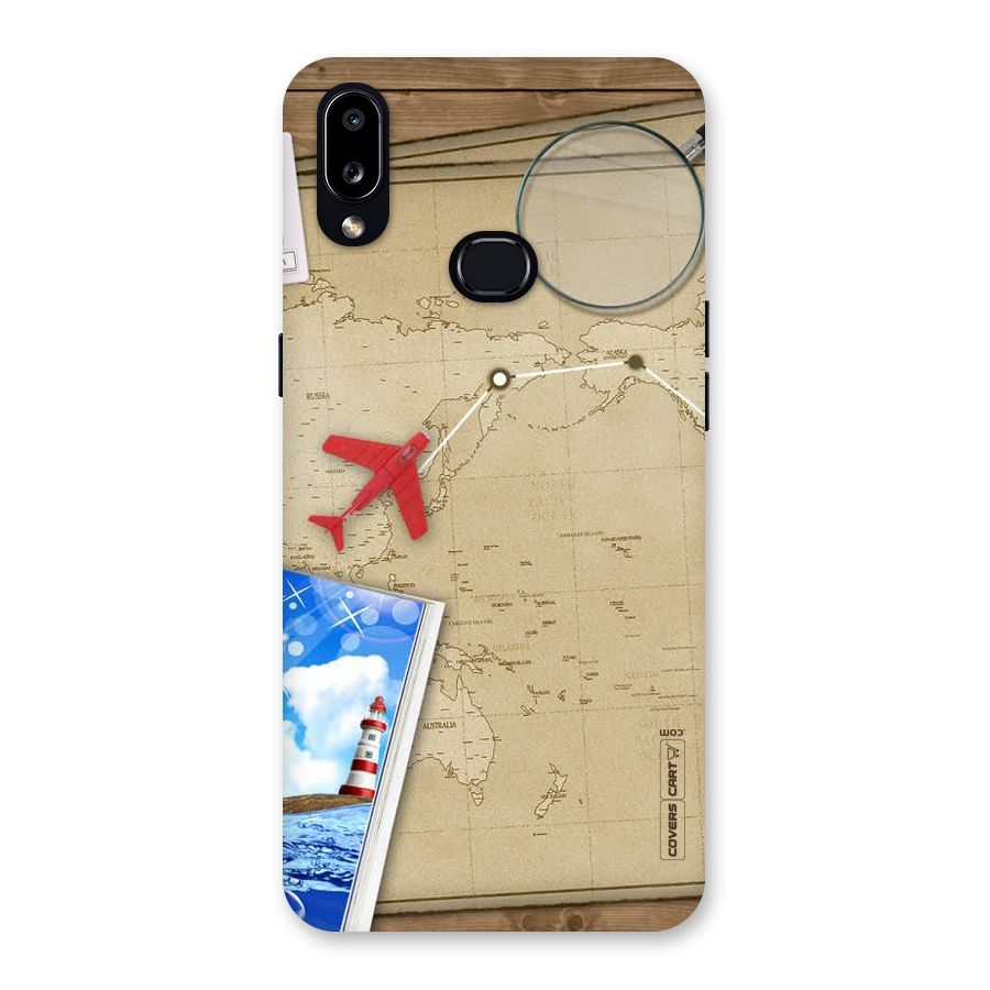 Summer Travel Back Case for Galaxy A10s
