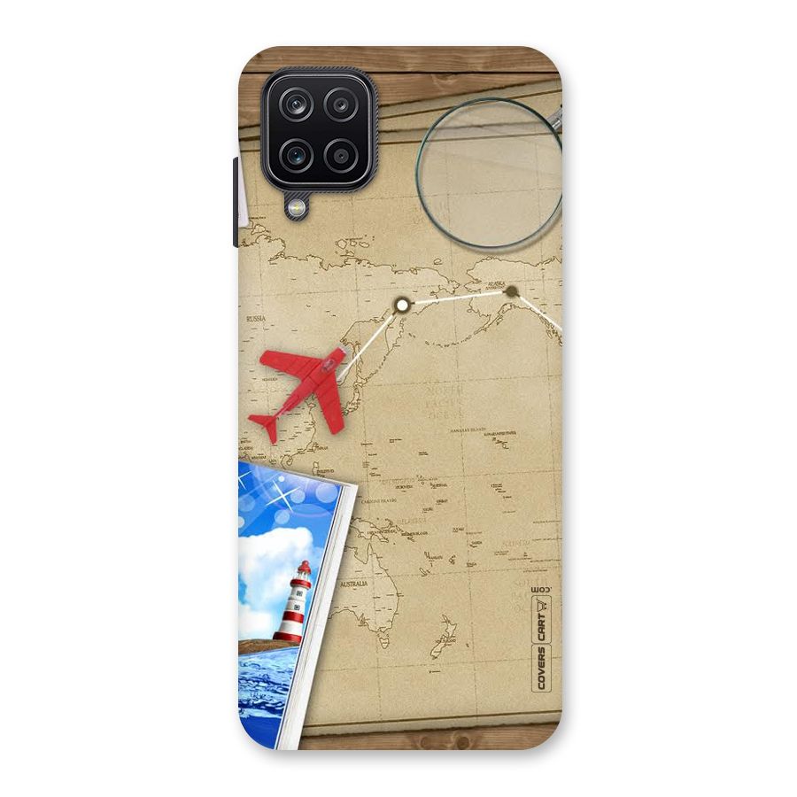Summer Travel Back Case for Galaxy A12