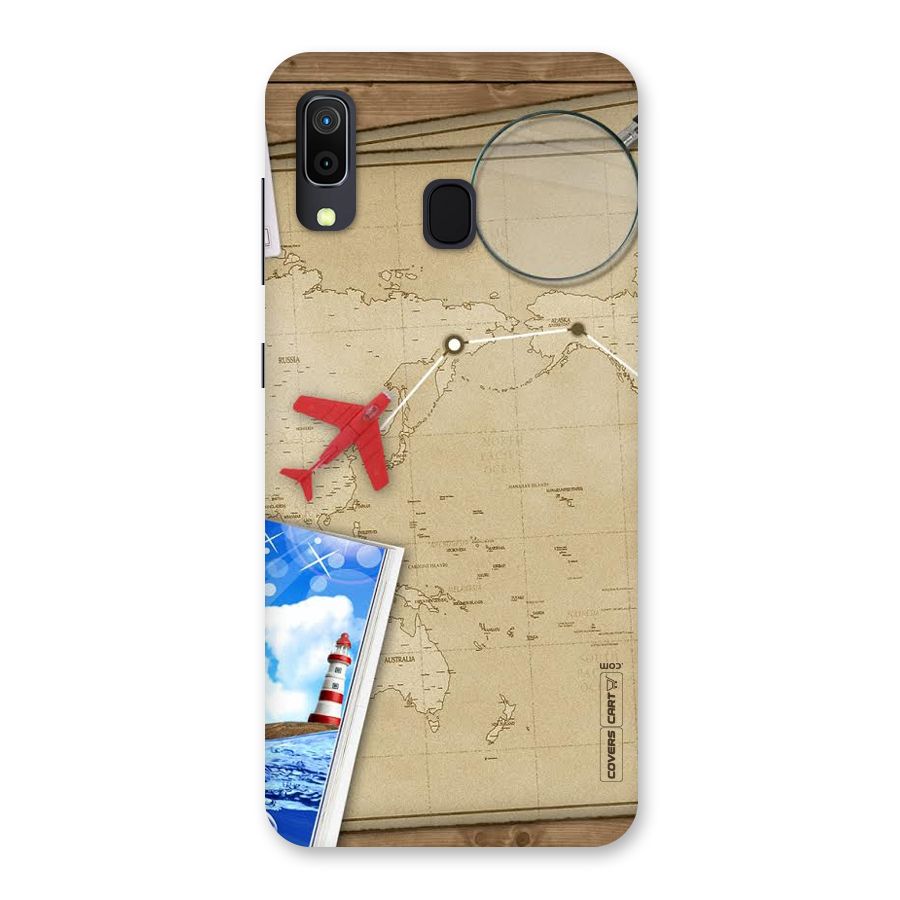 Summer Travel Back Case for Galaxy A20