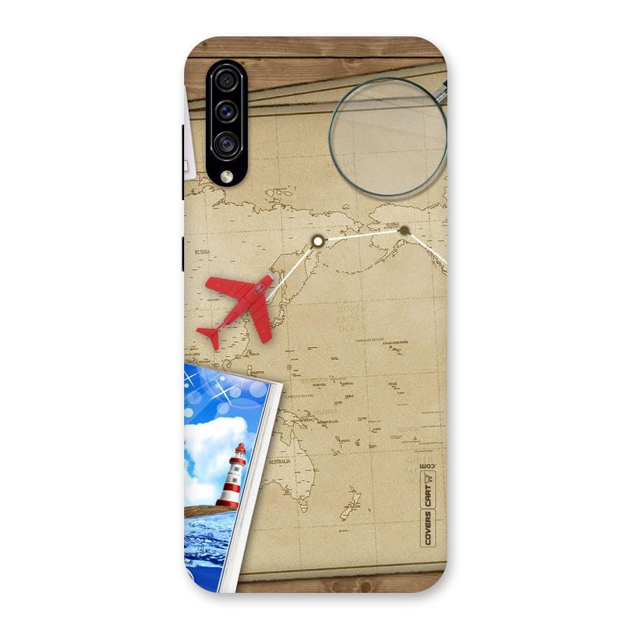 Summer Travel Back Case for Galaxy A30s