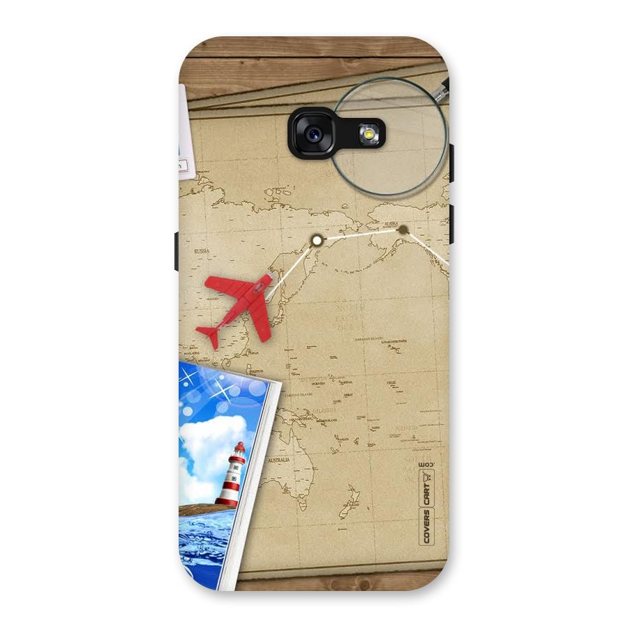 Summer Travel Back Case for Galaxy A3 (2017)