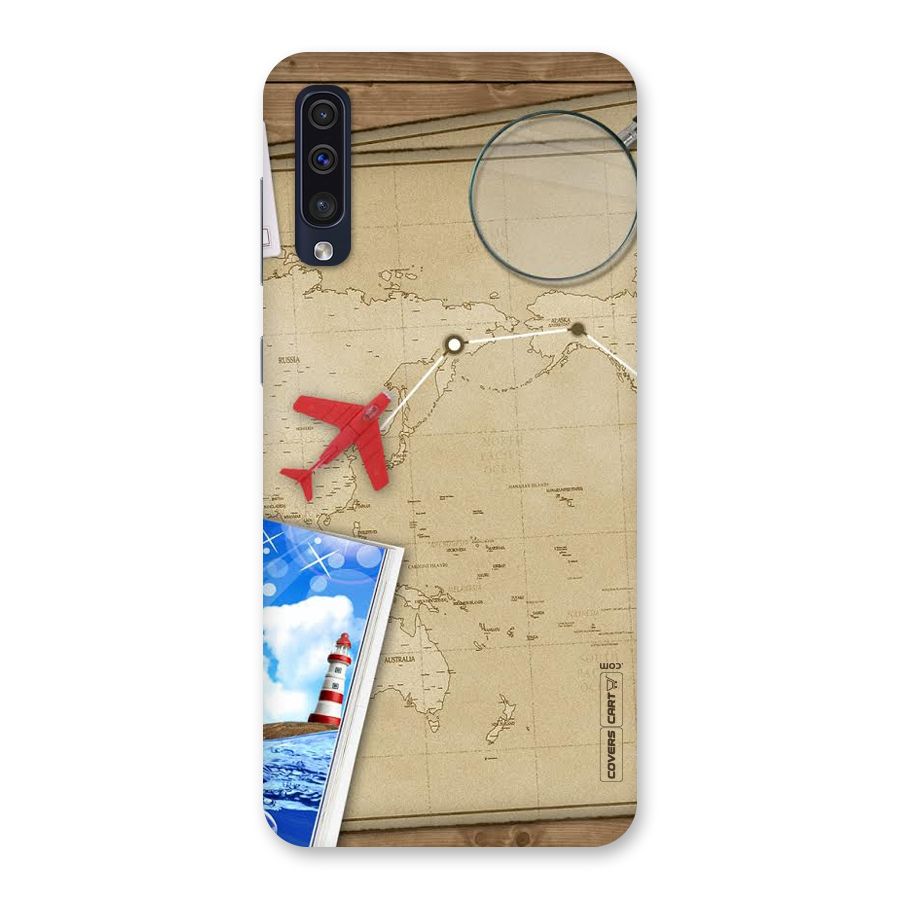 Summer Travel Back Case for Galaxy A50s