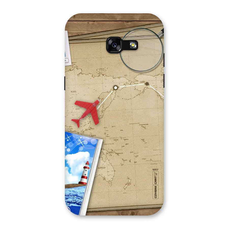 Summer Travel Back Case for Galaxy A5 2017