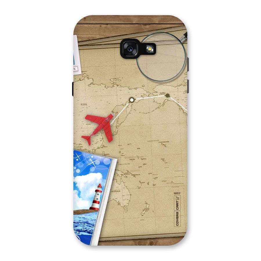 Summer Travel Back Case for Galaxy A7 (2017)