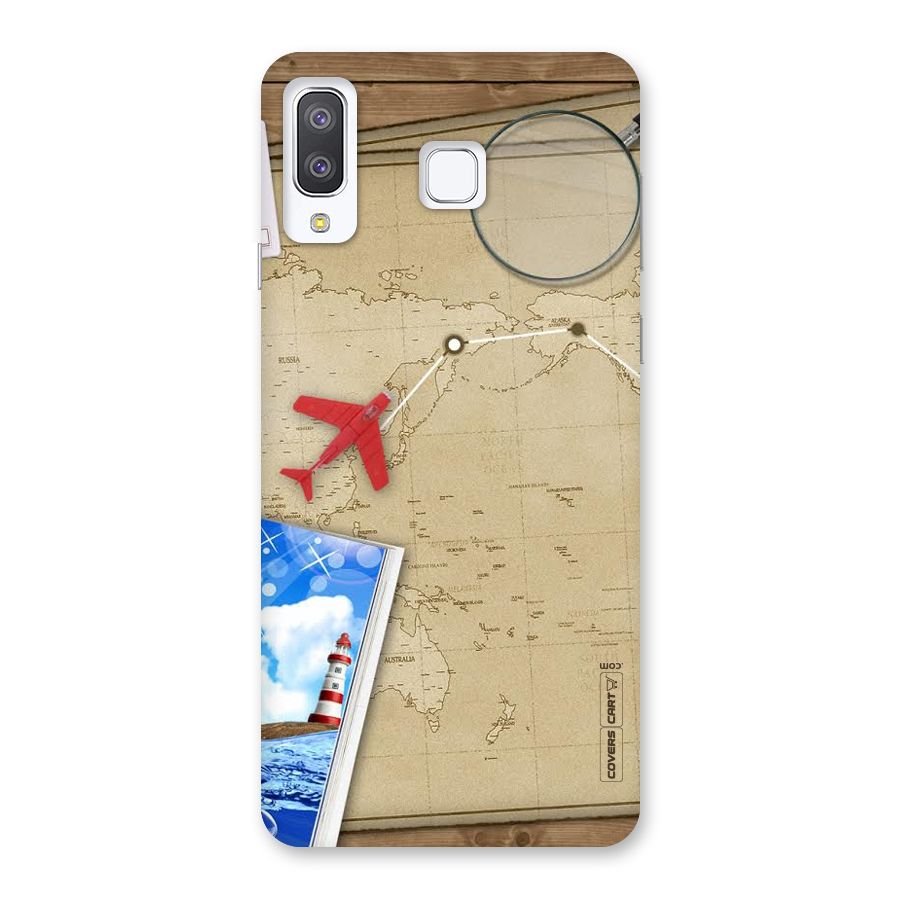 Summer Travel Back Case for Galaxy A8 Star