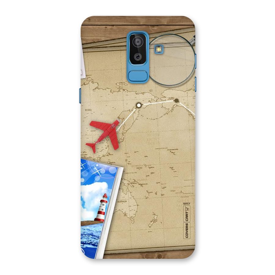 Summer Travel Back Case for Galaxy J8