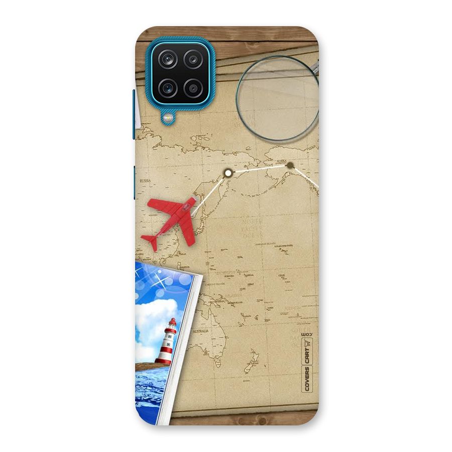 Summer Travel Back Case for Galaxy M12