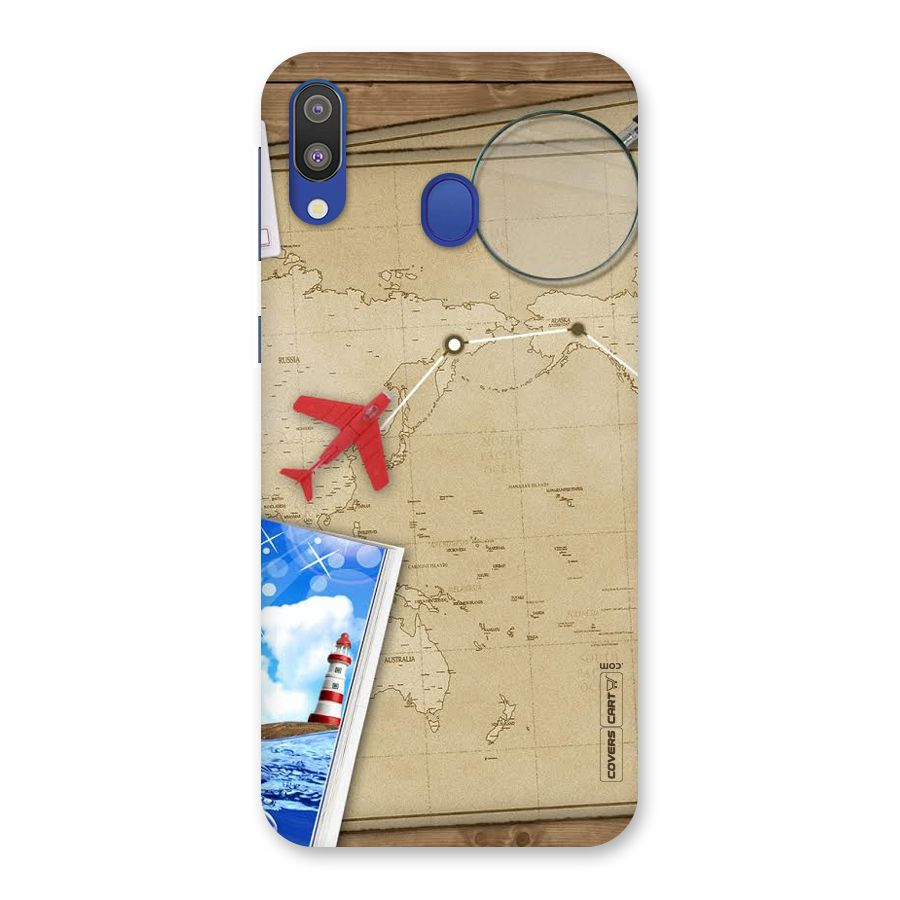 Summer Travel Back Case for Galaxy M20