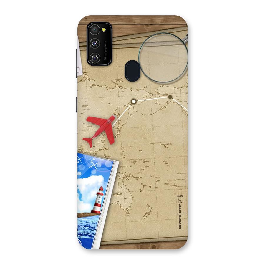 Summer Travel Back Case for Galaxy M30s