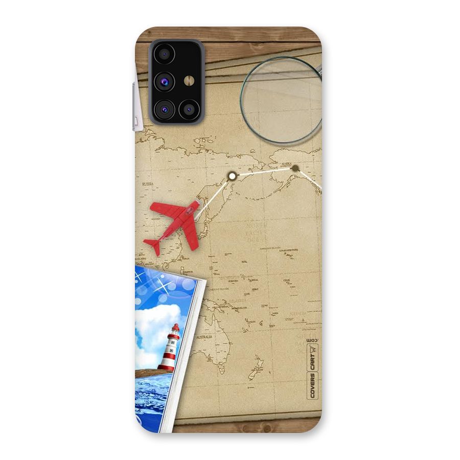 Summer Travel Back Case for Galaxy M31s