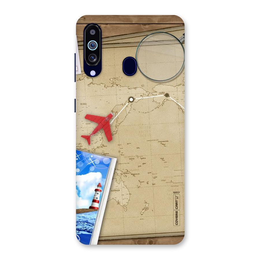 Summer Travel Back Case for Galaxy M40