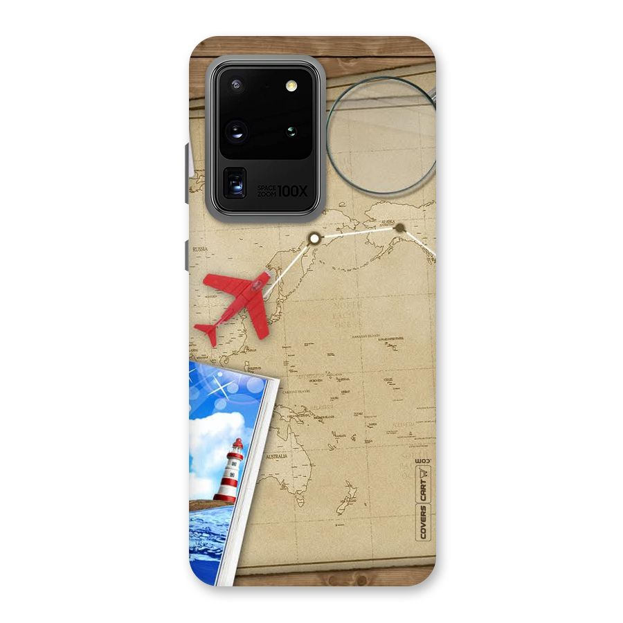 Summer Travel Back Case for Galaxy S20 Ultra