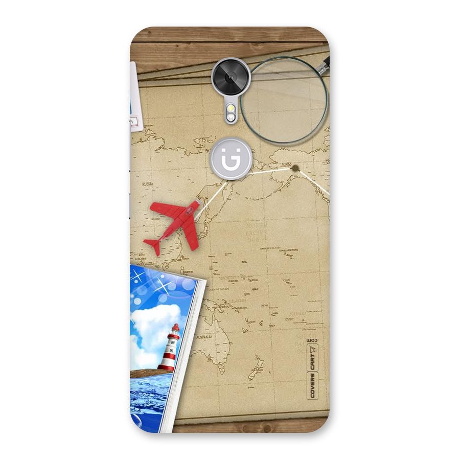 Summer Travel Back Case for Gionee A1