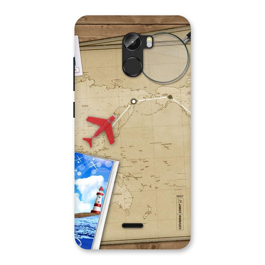Summer Travel Back Case for Gionee X1