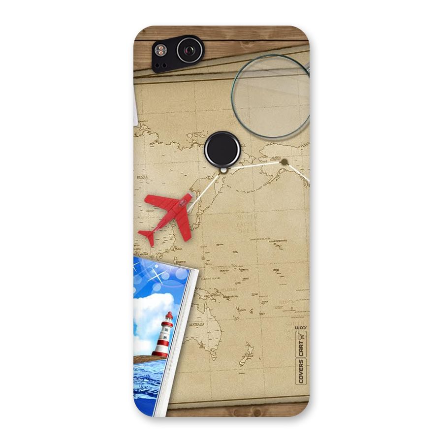 Summer Travel Back Case for Google Pixel 2