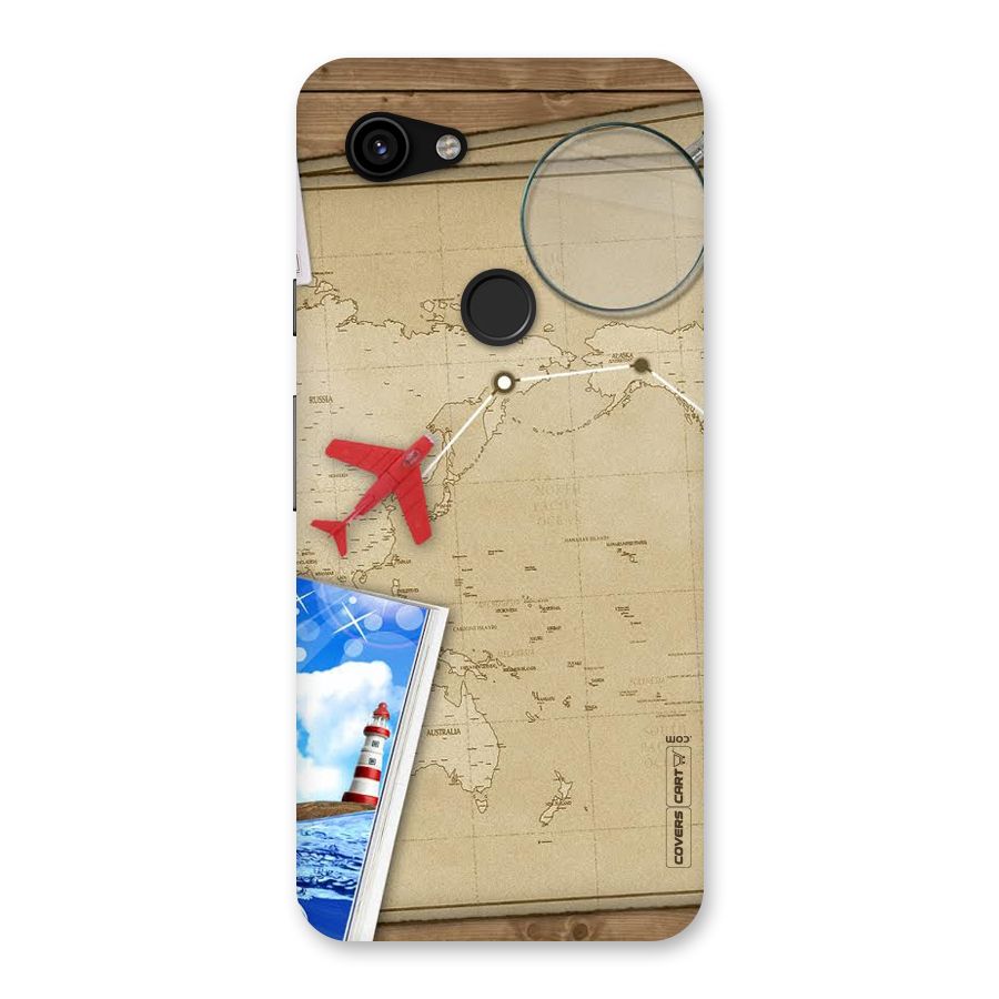 Summer Travel Back Case for Google Pixel 3a