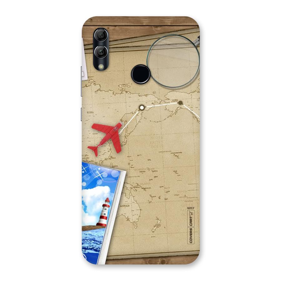 Summer Travel Back Case for Honor 10 Lite