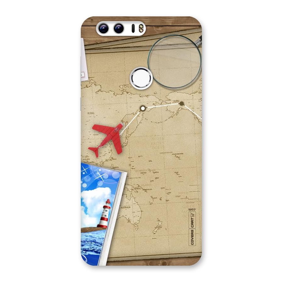Summer Travel Back Case for Honor 8