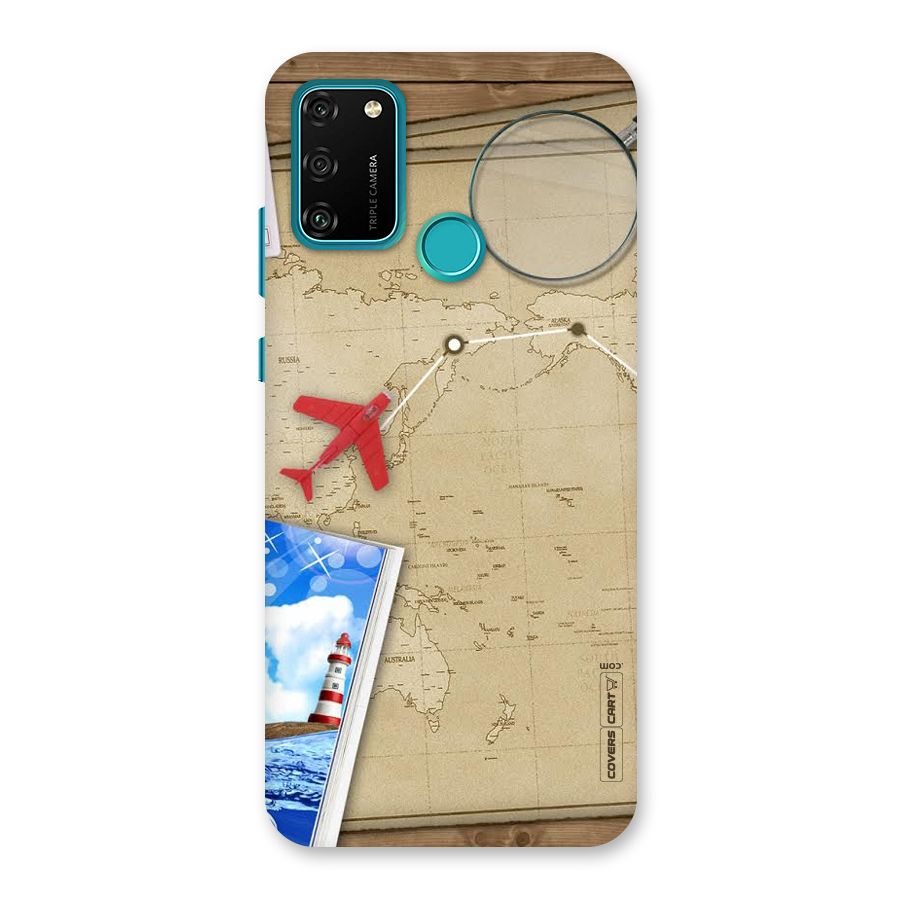 Summer Travel Back Case for Honor 9A