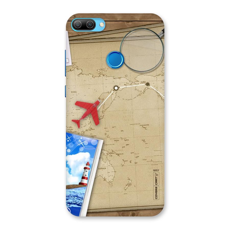 Summer Travel Back Case for Honor 9N