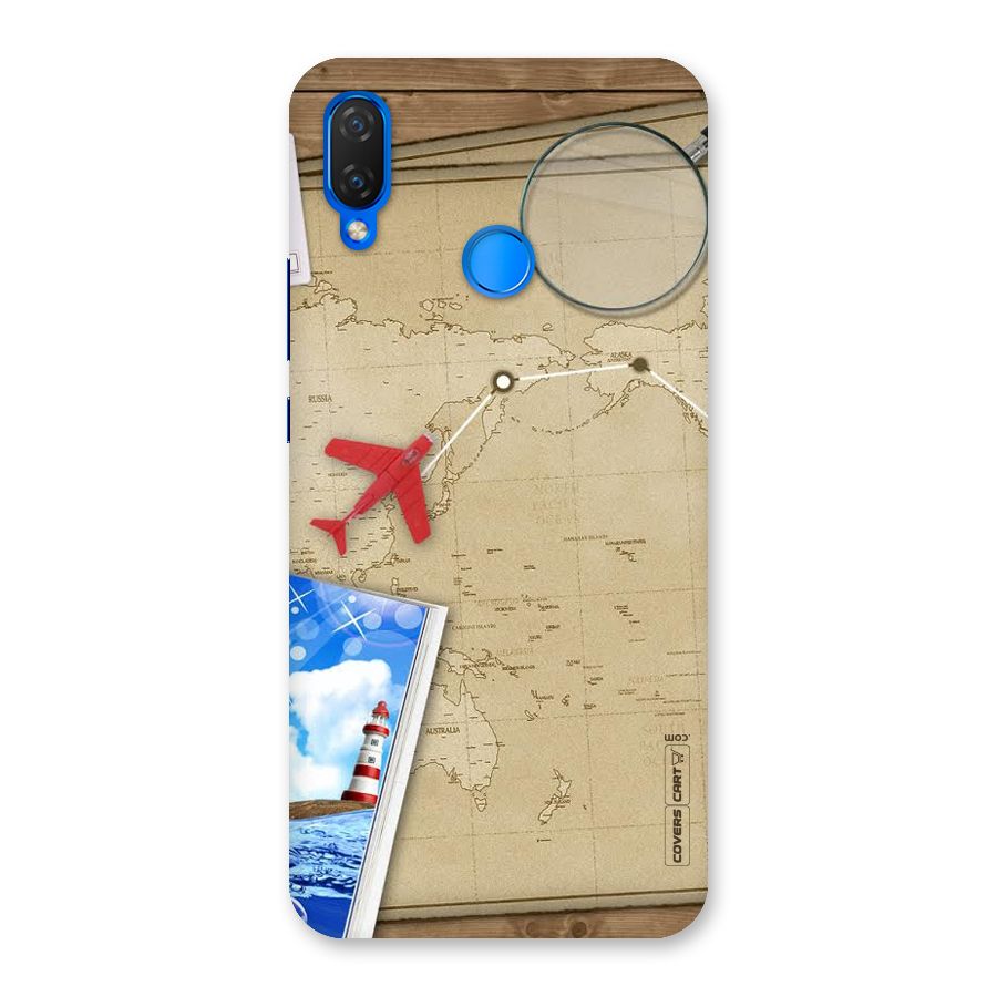 Summer Travel Back Case for Huawei P Smart+