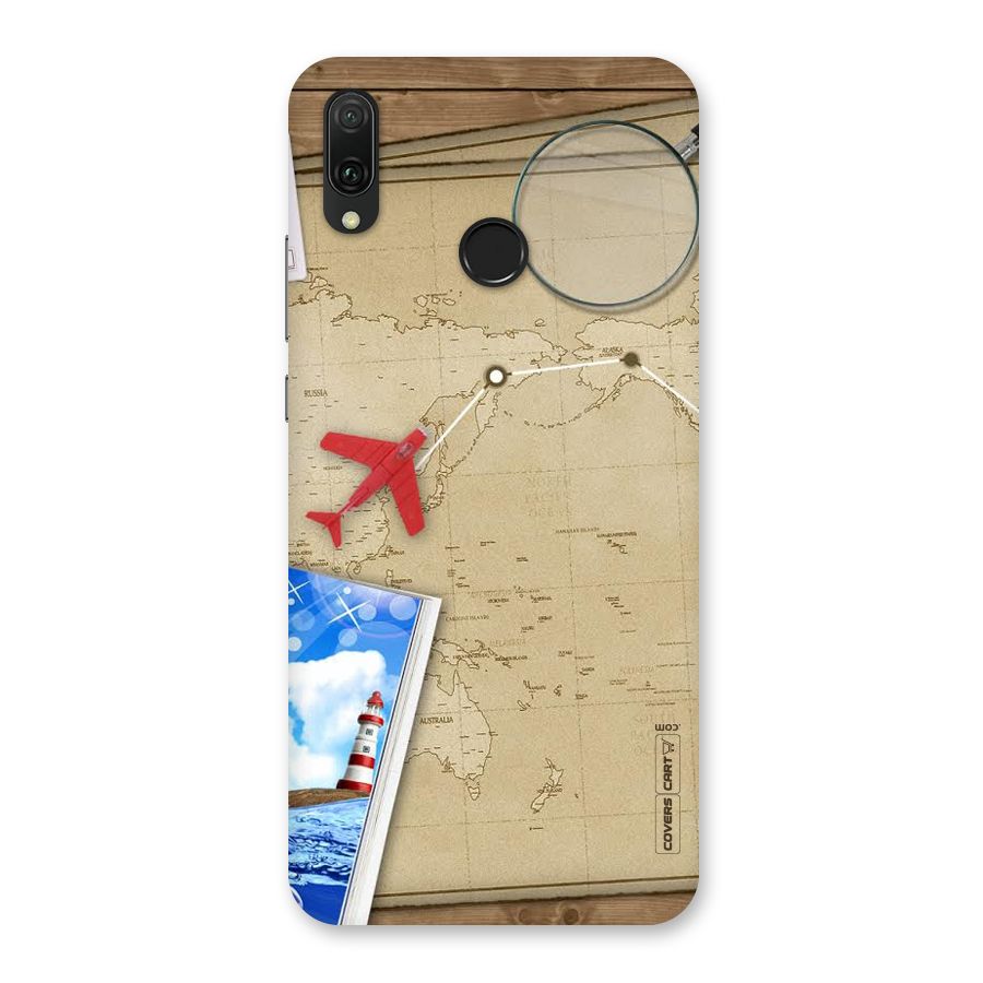 Summer Travel Back Case for Huawei Y9 (2019)