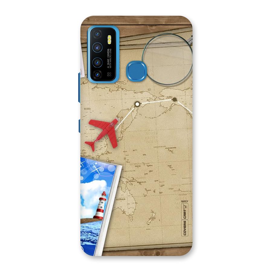 Summer Travel Back Case for Infinix Hot 9