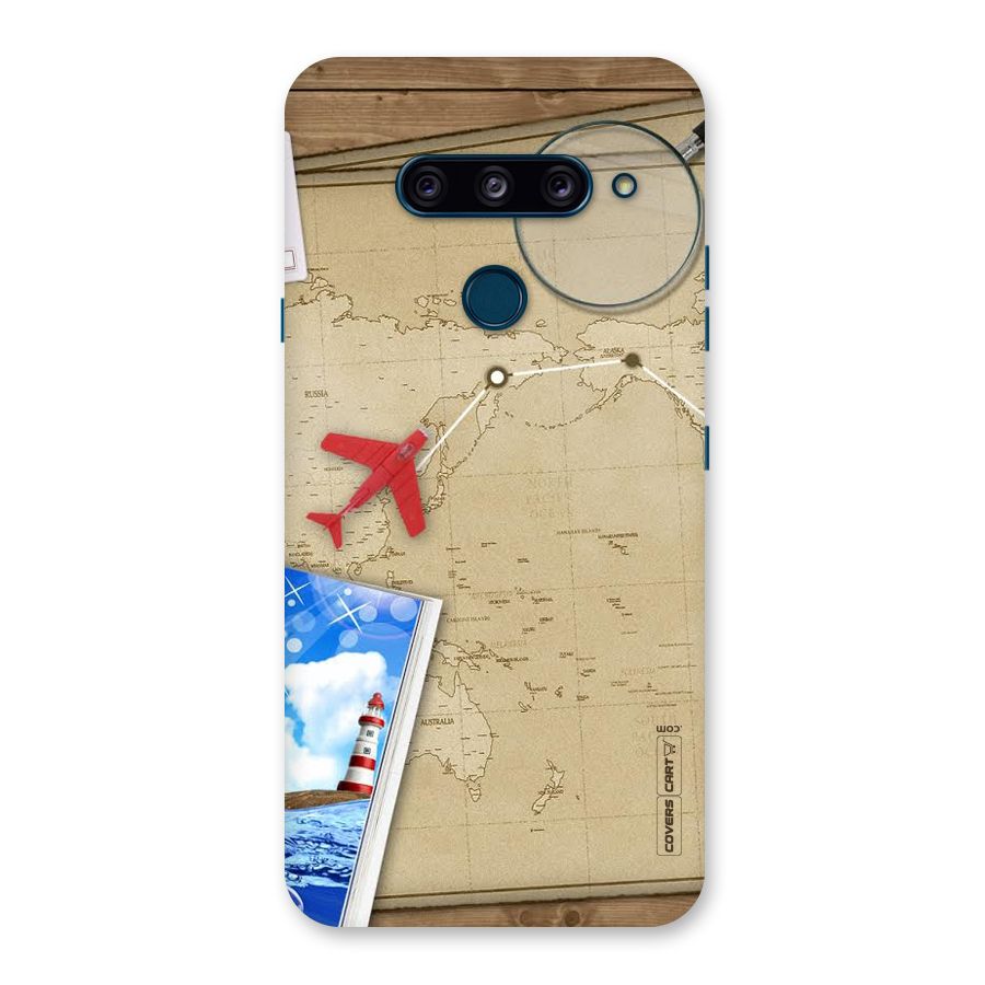 Summer Travel Back Case for LG  V40 ThinQ