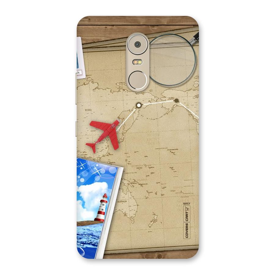 Summer Travel Back Case for Lenovo K6 Note