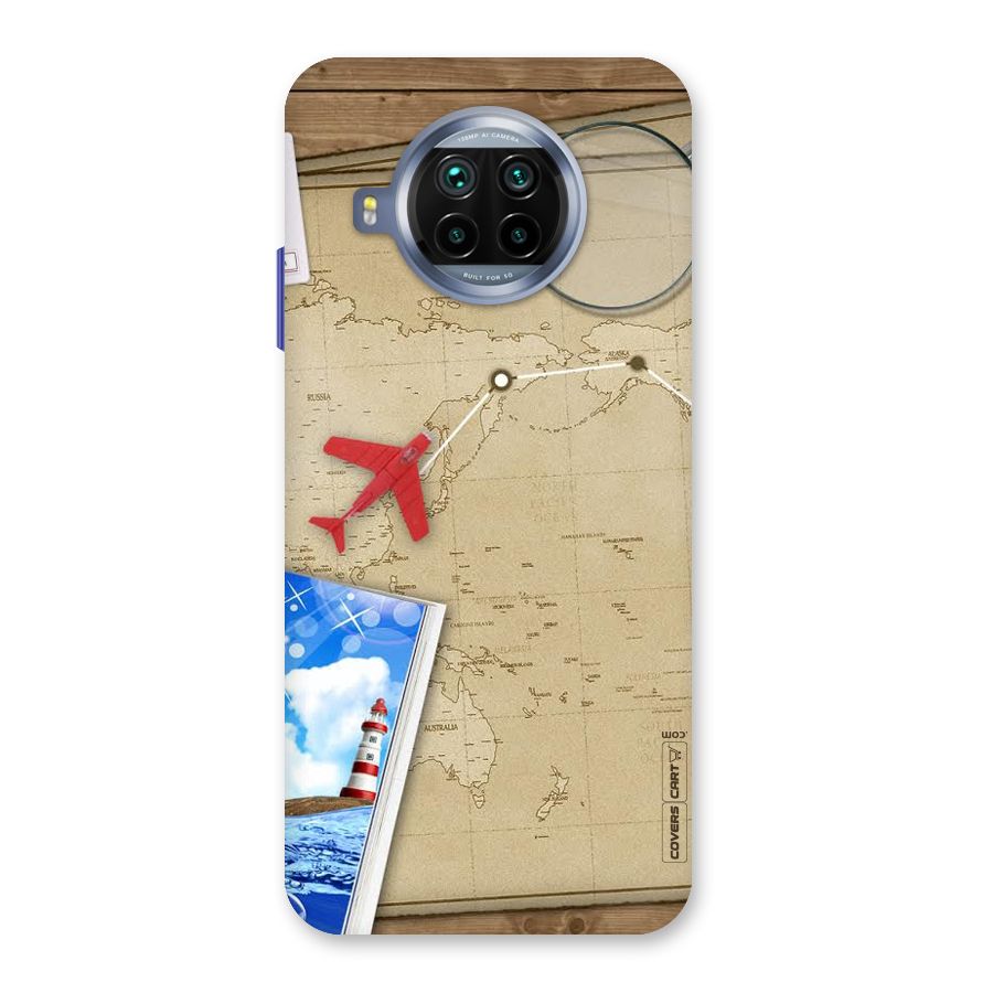Summer Travel Back Case for Mi 10i