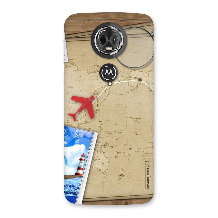 Summer Travel Back Case for Moto E5 Plus