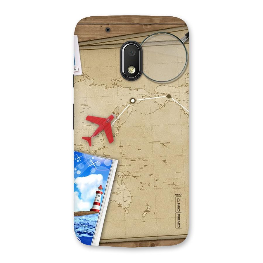 Summer Travel Back Case for Moto G4 Play