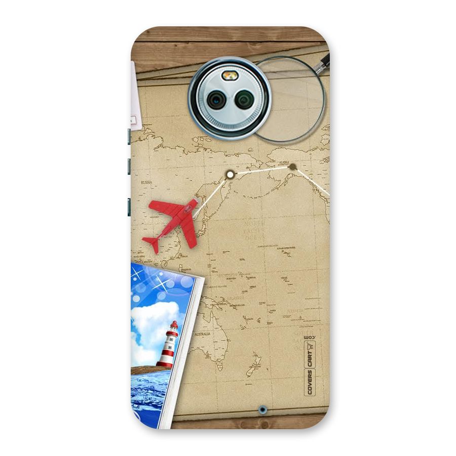 Summer Travel Back Case for Moto X4