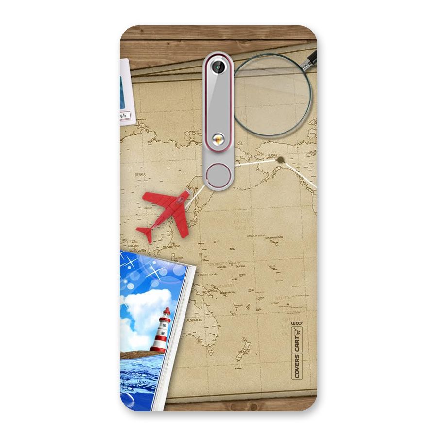 Summer Travel Back Case for Nokia 6.1