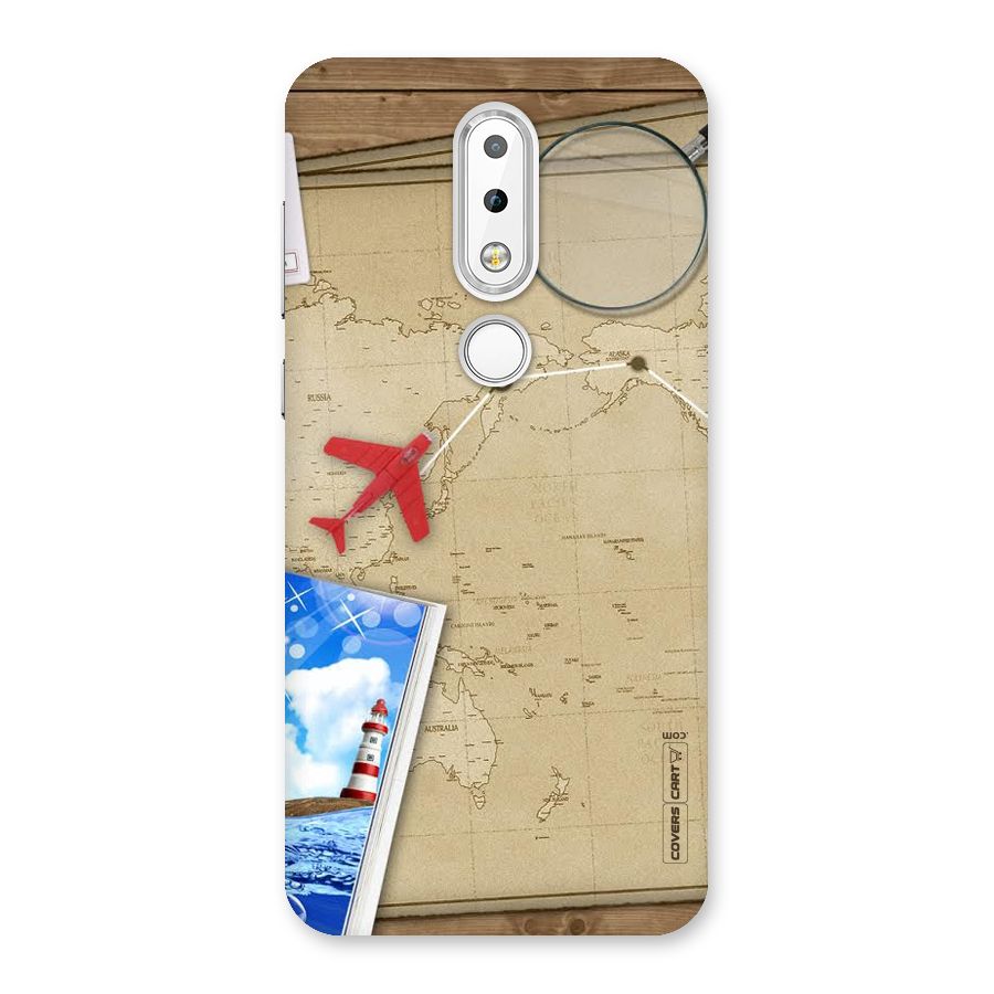 Summer Travel Back Case for Nokia 6.1 Plus